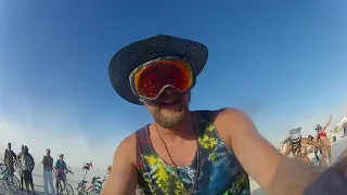 Burning Man 2018 Camp Flappy Parachute