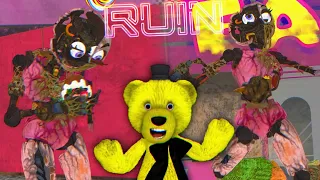 FNAF 9 РУИНЫ ВЗЛОМ ДВЕ ЧИКИ и РОКСИ 🔥 FNAF Ruin DLC