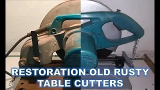 Old rusty Steel Cutter Restoration