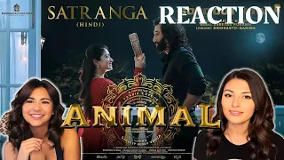 Satranga - Music Video Reaction | ANIMAL | Ranbir Kapoor | Rashmika | Arjit Singh