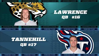 Jaguars vs Titans Week 14 Simulation (Madden 22 Next Gen)