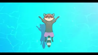 Chillhop Escapade 🐾 Raccoon's summertime swimming [lofi / instrumental beats]