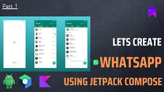 WhatsApp Clone using Jetpack Compose  (Part 1)