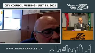 July 13, 2021 Niagara Falls City Council Meeting