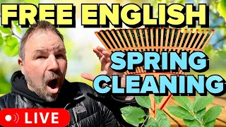 +20 ENGLISH VOCABULARY WORDS: SPRING CLEANING