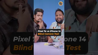 Pixel 7a vs iPhone 14 Camera - சரியான போட்டி! #shorts