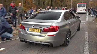 650HP BMW M5 F10 30 Jahre with Catless Downpipes! Revs, Crackles & Acceleration Sounds!