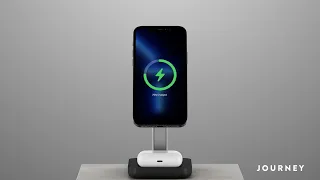 Journey Introduces The Ultimate 3 in 1 Wireless Charger.