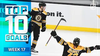 Top 10 Goals from Week 17 | 2021 NHL Season