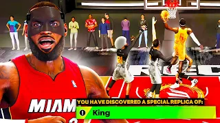 MASK LEBRON JAMES "KING" BUILD has REC PLAYERS RAGING in NBA 2K23! BEST REPLICA BUILD 2K23