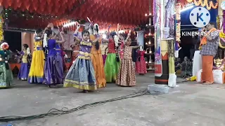 Koladi by A N puram junior girls in connection with bhajan sapthaha mahotsav || GSB Temples ||