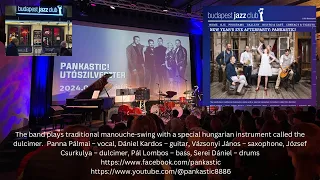 LIVE IN BUDAPEST Pankastic Jazz New Years After Party Highlights - 40 mins