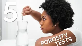 HAIR POROSITY TESTS (Test Your POROSITY LEVELS) (5 EASY WAYS)