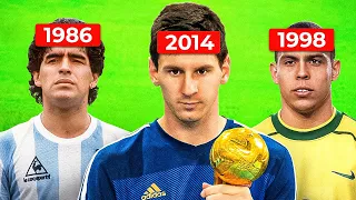 Where are the 11 World Cup Golden Ball Winners ?