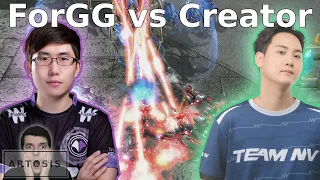 ForGG vs Creator - INSANE Game! - (SC1 T vs P SC2)