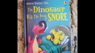 THE DINOSAUR WITH THE NOISY SNORE | Kids Stories Read Aloud | Dadventures in Reading