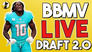 Best Ball Mania V #BBMV LIVE Underdog Fantasy Bestball Draft 2.0 | Underdog Portfolio Weekly