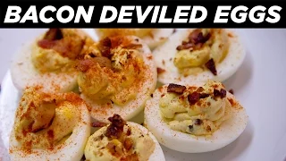 Cooking For Adults: Bacon Deviled Eggs
