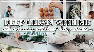 4 DAY DEEP CLEAN RESTOCK & ORGANIZE WITH ME | HOURS OF WHOLE HOUSE SPEED CLEANING | WHITNEY PEA