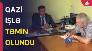 4 rayonun azad olunmasında iştirak edən QAZİ İŞLƏ TƏMİN OLUNDU - APA TV