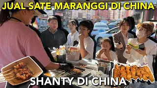 JUAL SATE MARANGGI DENGAN SAUS KACANG DI CHINA & MENGAJAK ORANG UNTUK MEMPELAJARI BUDAYA INDONESIA