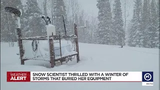 Utah’s record snow is so deep it buried measuring equipment