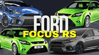 Ford Focus RS 1-3 (0-100 KM/H) ACCELERATION BATTLE