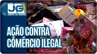 Uma ação contra o comércio ilegal