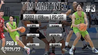 Tim Martinez #3 ProA HIGHLIGHTS 2021/22