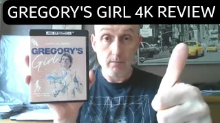 Gregory's girl. 4K review and Blu Ray comparison. B.F.I