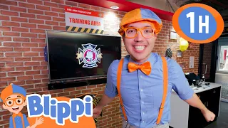 Jobs and Career in Kidzania World! | Blippi | Exploration & Adventure For Kids | Moonbug Kids