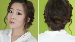 3 Min Twisted Updo