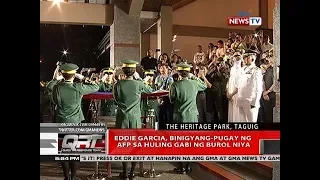 QRT: Eddie Garcia, binigyang-pugay ng AFP sa huling gabi ng burol niya