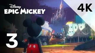 Part 3 | Epic Mickey | 4K Walkthrough and Cutscenes | No Commentary Walkthrough