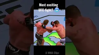 Most exciting UFC fight? 🥶 #shorts #ufc #mma #boxing #short #viral #fight #shortsvideo