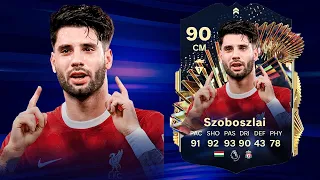 FC 24: DOMINIK SZOBOSZLAI 90 TOTS PLAYER REVIEW I FC 24 ULTIMATE TEAM