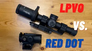 Scope Series: Low Power Variable Optic vs. Red Dot: Which one is right for you?