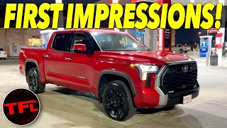 Here's What It's Like To Road Trip The Brand New Toyota Tundra!