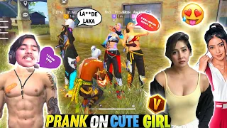 PRANK ON 3 CUTE GIRL ON CS RANKED😱