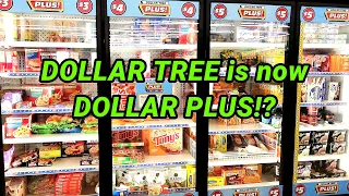 Dollar Tree Store is now Dollar Tree Plus!? Is it new old Five Below? Frozen Food Tour & Review! 🍕🍦