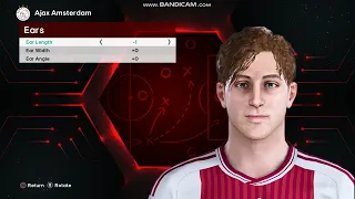 PES 2021 How to create Mika Godts 🇧🇪 Ajax