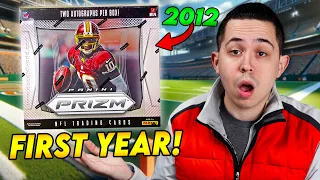 I Opened A FIRST YEAR Prizm Football Hobby Box 😱