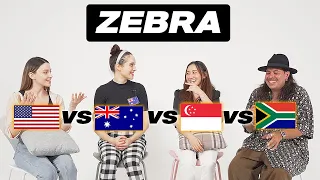 US vs Australia vs Singapore vs South Africa ENGLISH Pronunciation Differences!