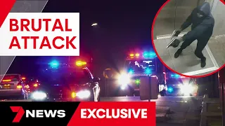 Victim miraculously survives brutal gangland hit | 7 News Australia