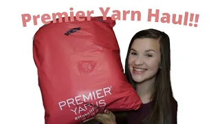 Premier Yarn Haul!! Parfait Chunky and Just Chenille Cone Yarn Unboxing