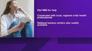 New 988 hotline is the 911 for mental health emergencies