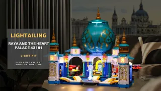 Lightailing Light Kit For Lego Raya and the Heart Palace 43181