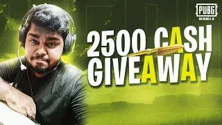 Tomorrow Cash Giveaway Iruku Guys🔥 BATTLEGROUND MOBILE💥PUBG LIVE💥 #BGMI#PUBG#TamilLive|MILES TO 150K