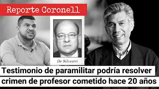 REPORTE CORONELL: Testimonio de PARAMlLlTAR podría resolver CЯlMEИ de profesor cometido hace 20 años