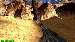 Serious Sam: First Encounter, Serious Mode Playthrough - Lvl 2, Sand Canyon, Complete